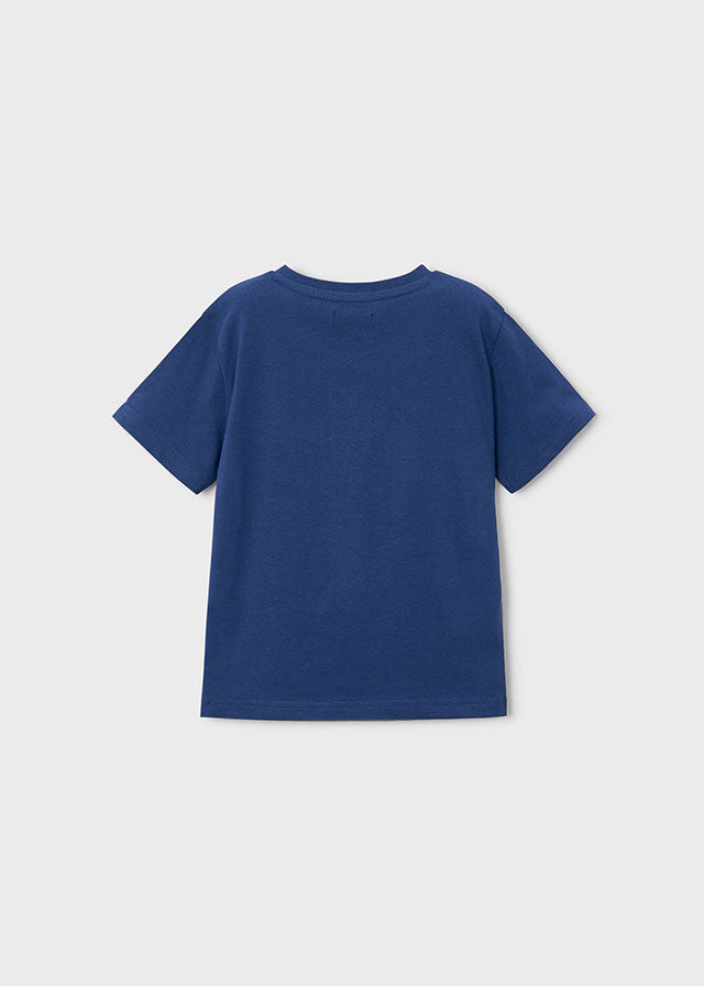 Camiseta m/c embossed