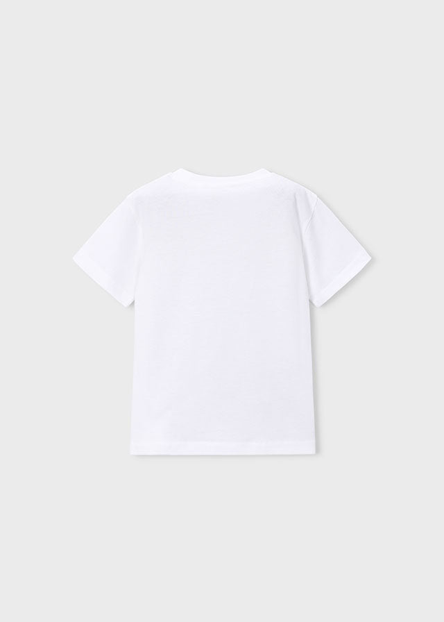 Camiseta m/c bordado