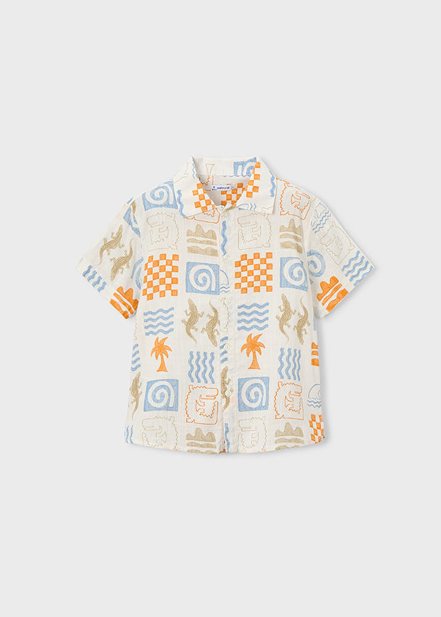 Camiseta m/c estampada