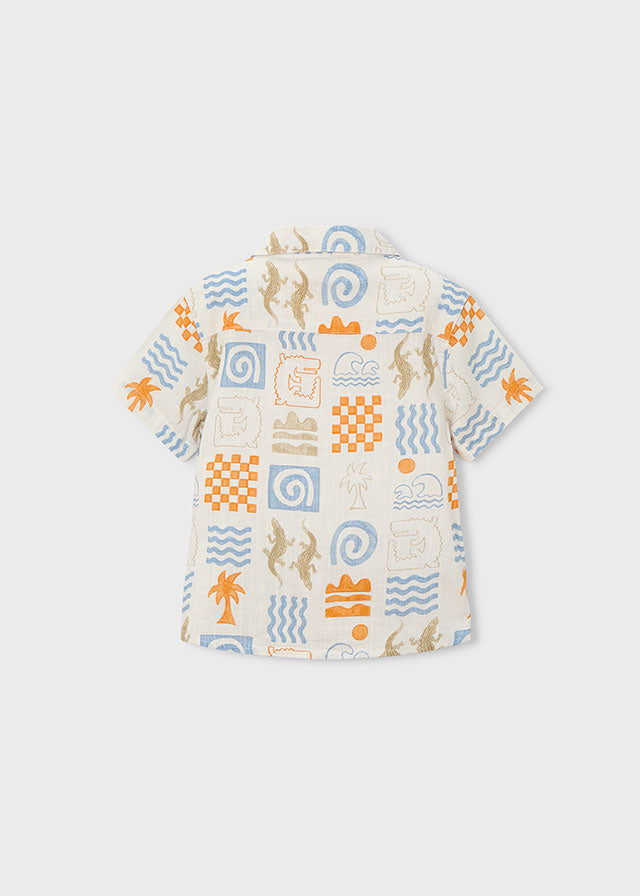 Camiseta m/c estampada
