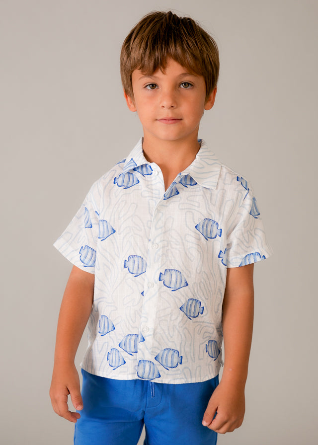 Camiseta m/c estampada