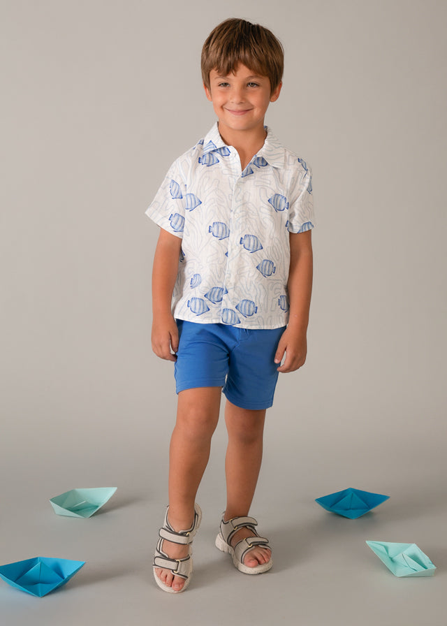 Camiseta m/c estampada