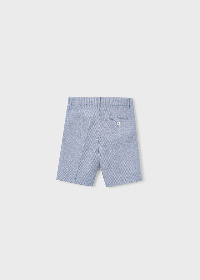 Bermuda lino suiting