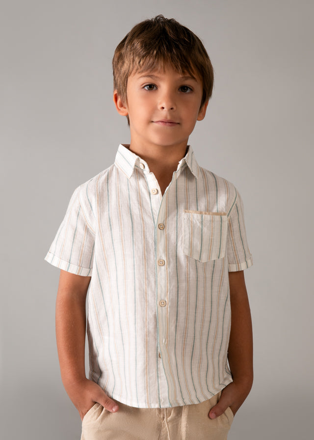 Conj. Bermuda lino suiting
