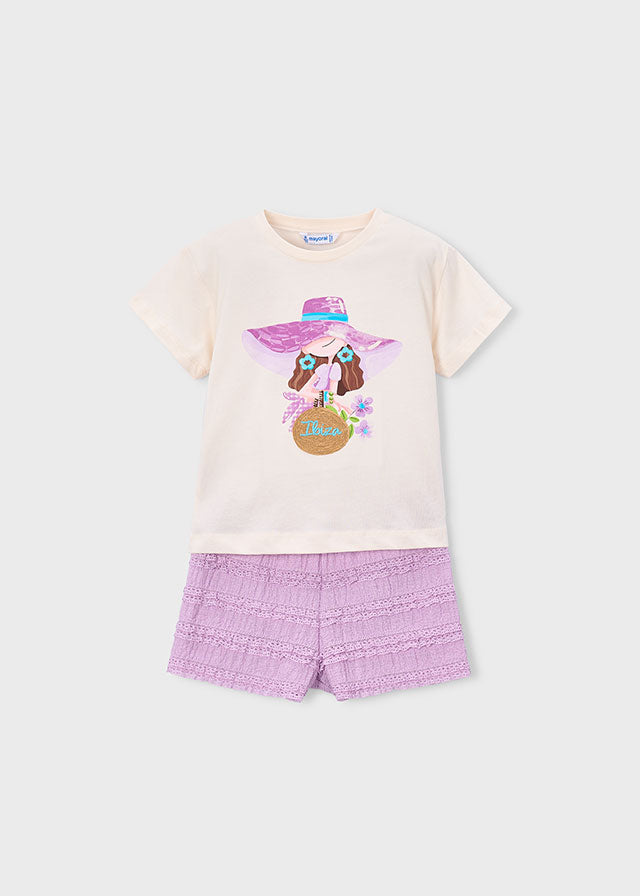 Conj. Short punto fantasia