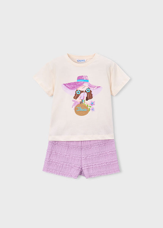 Conj. Short punto fantasia