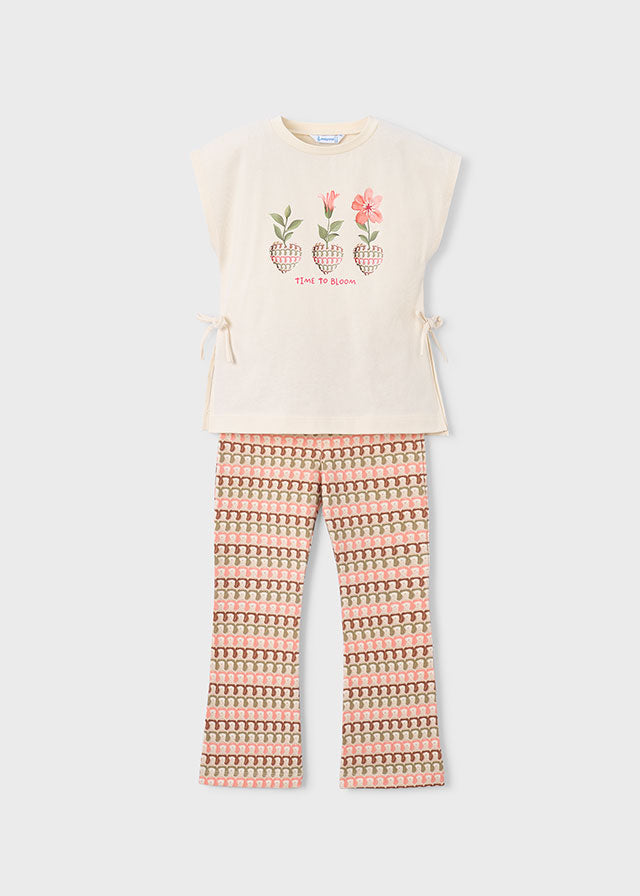 Conj. Leggings flare