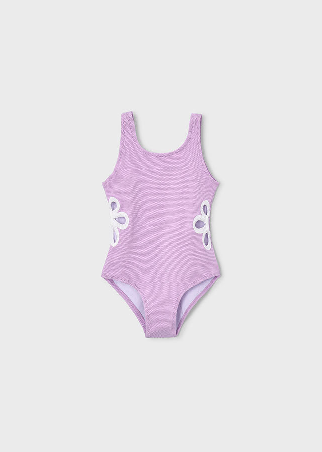 Bañador niña cut out