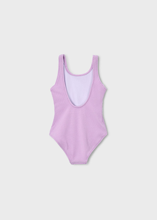 Bañador niña cut out