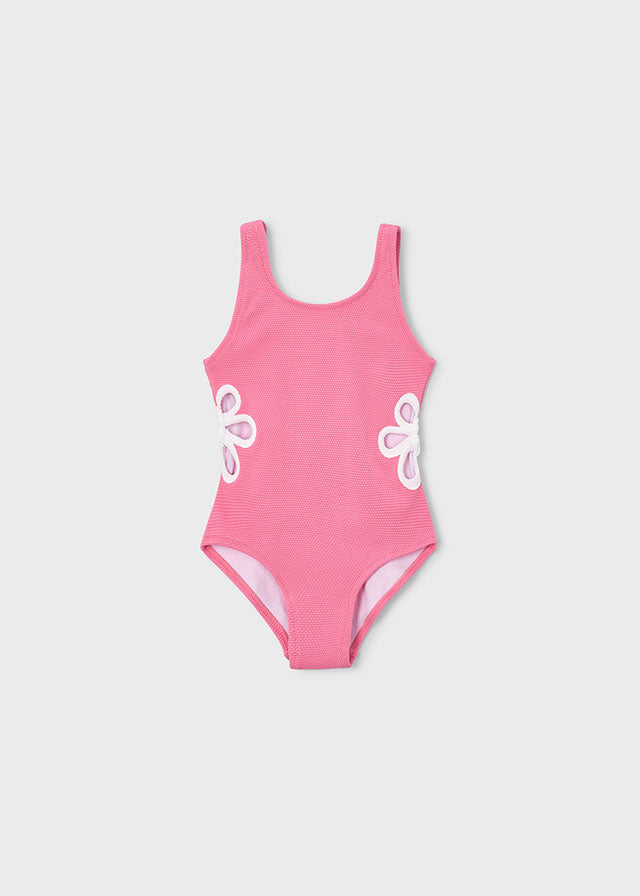 Bañador niña cut out