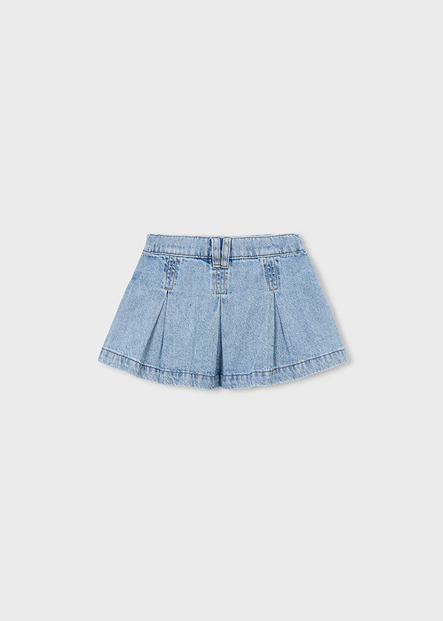 Falda denim fluido