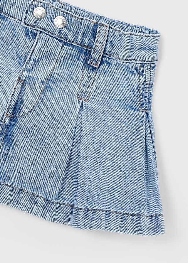 Falda denim fluido