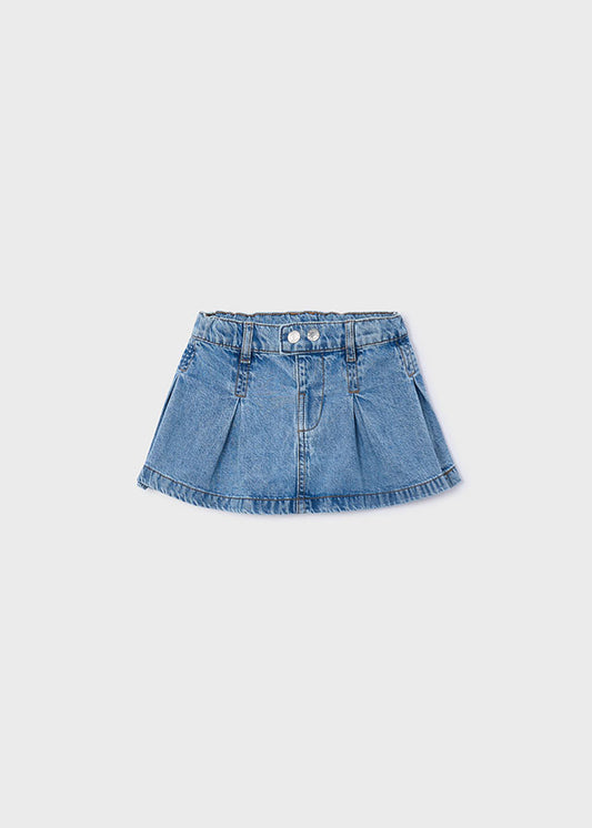 Falda denim fluido