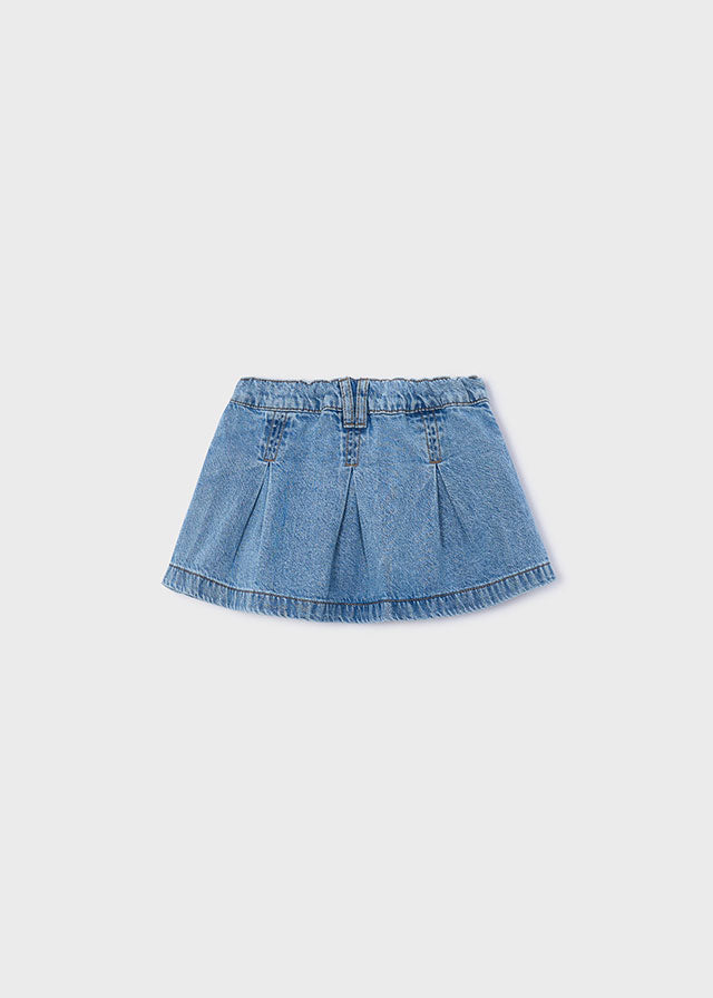 Falda denim fluido