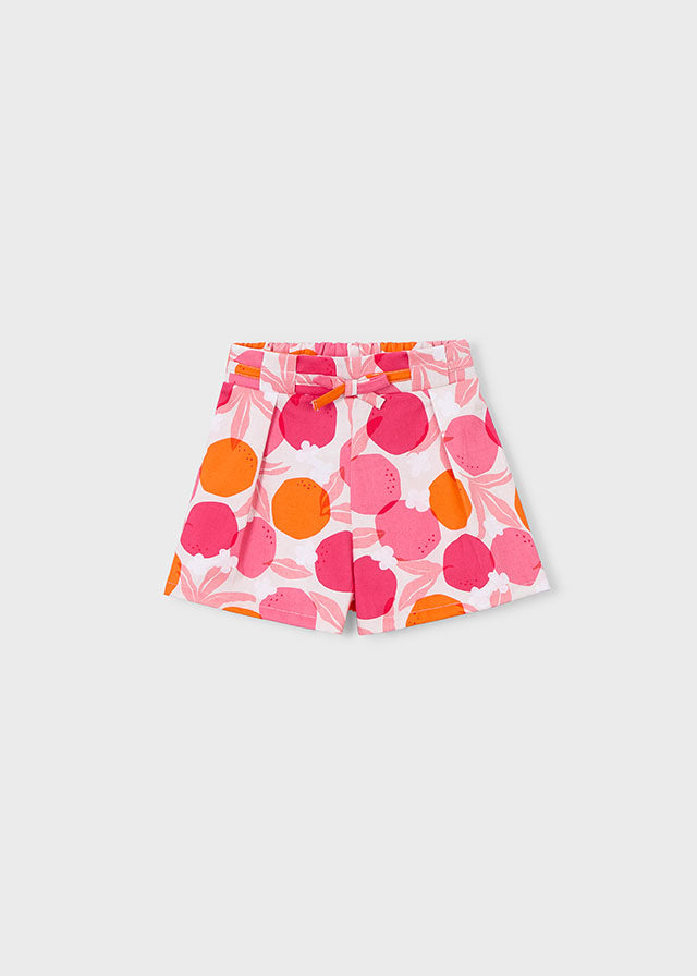 Falda pantalon estampada