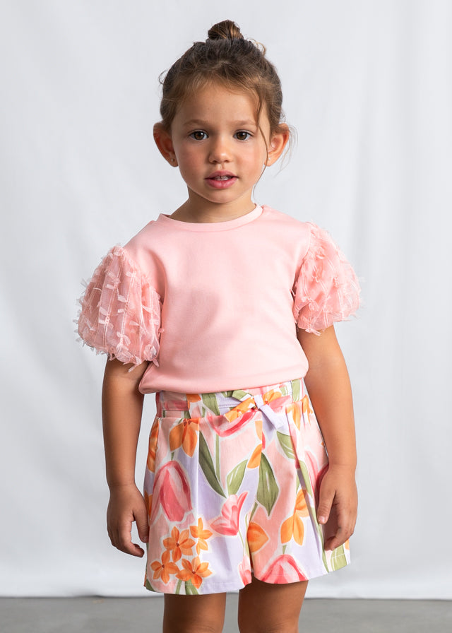 Falda pantalon estampada