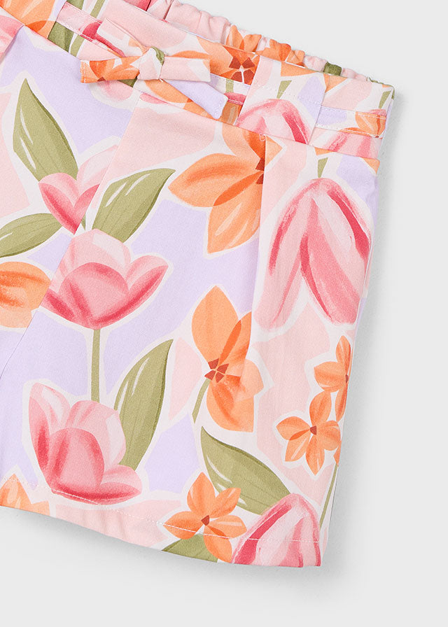 Falda pantalon estampada