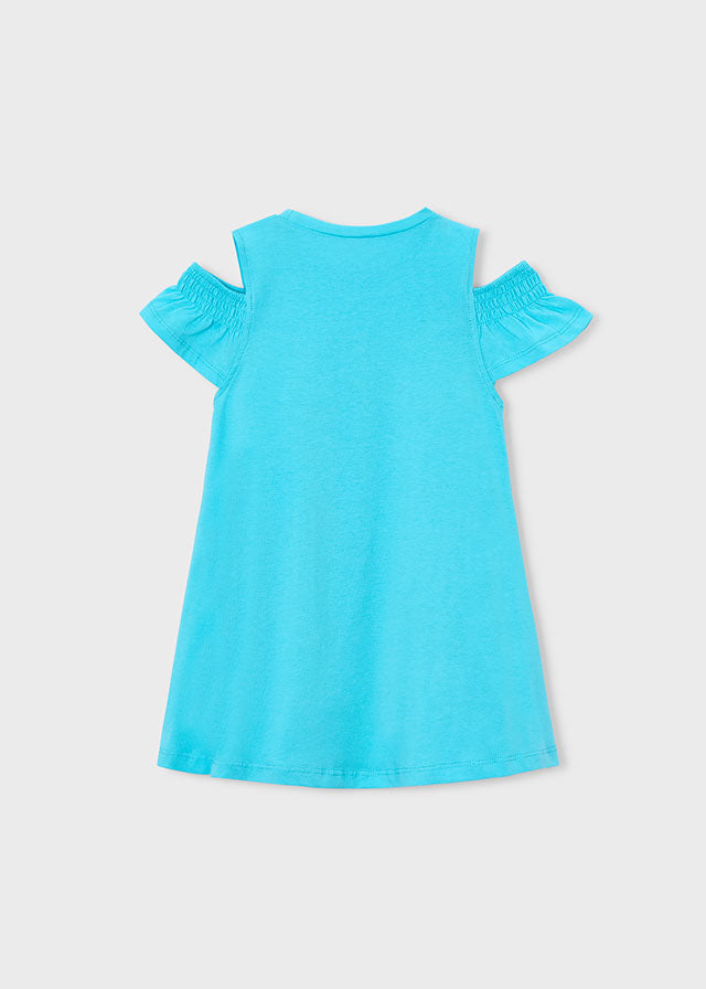 Vestido cut out bolso