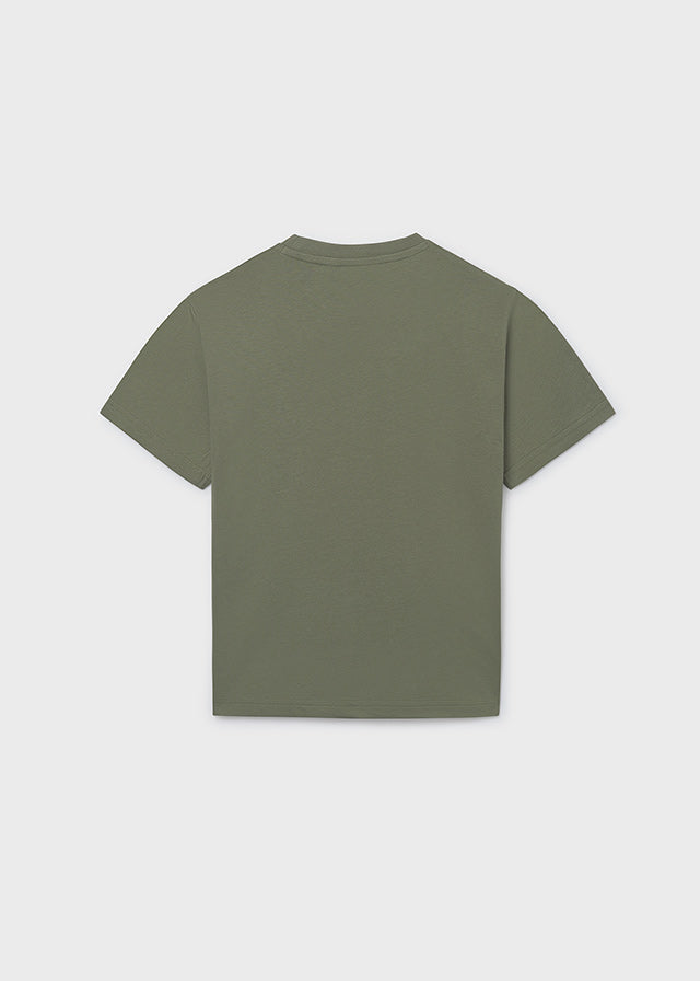 Camiseta m/c embossed formal