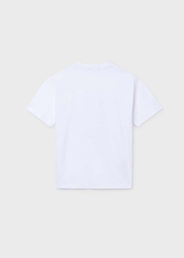 Camiseta m/c embossed