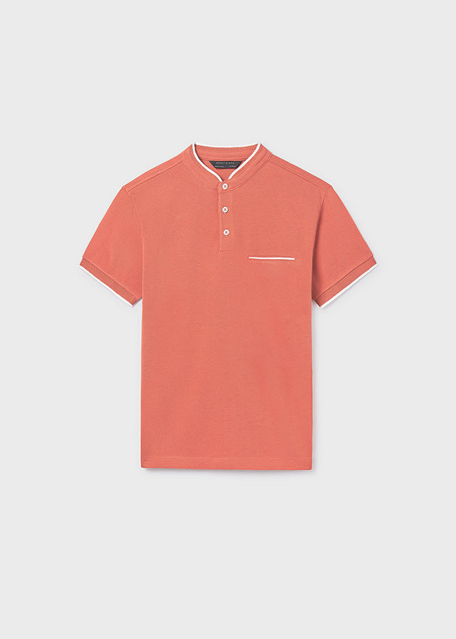 Polo m/c cuello mao
