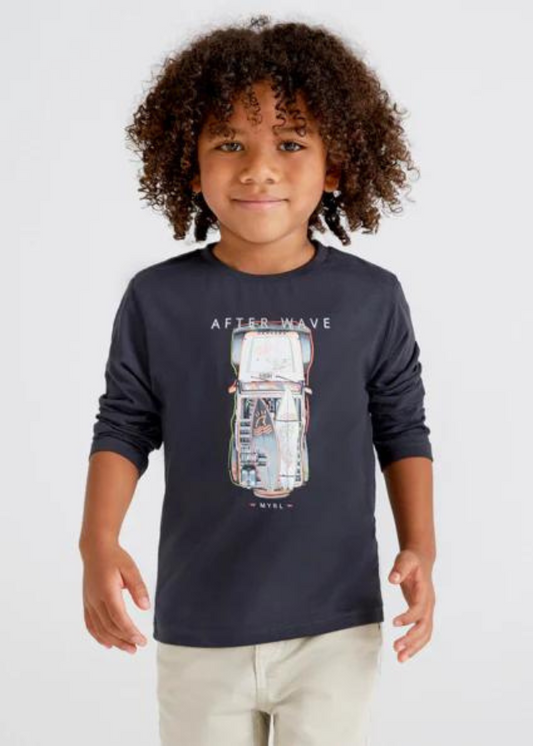 Polo M/L estampado