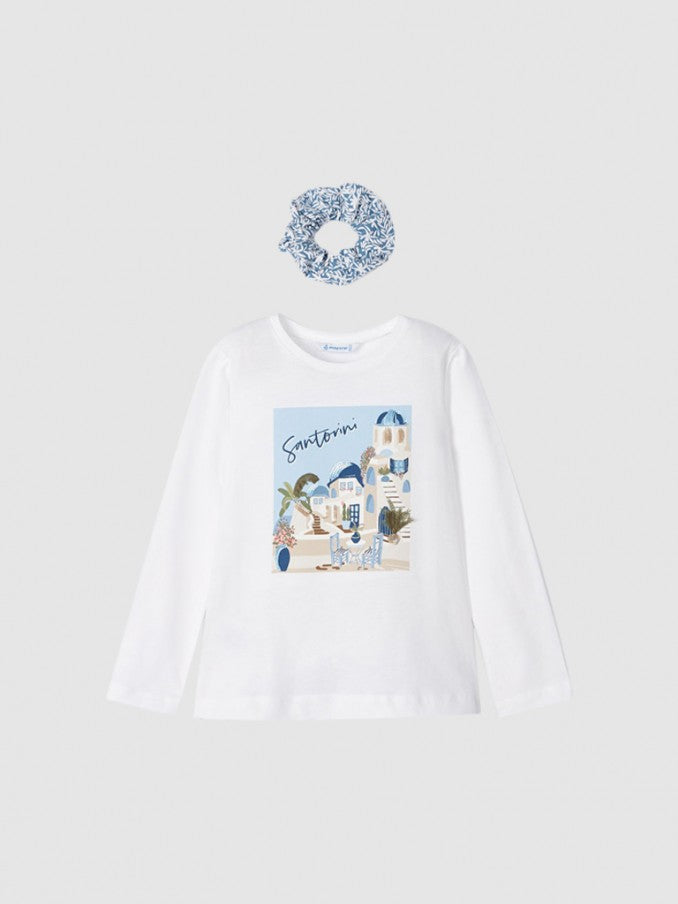 Camiseta M/L banda lazo