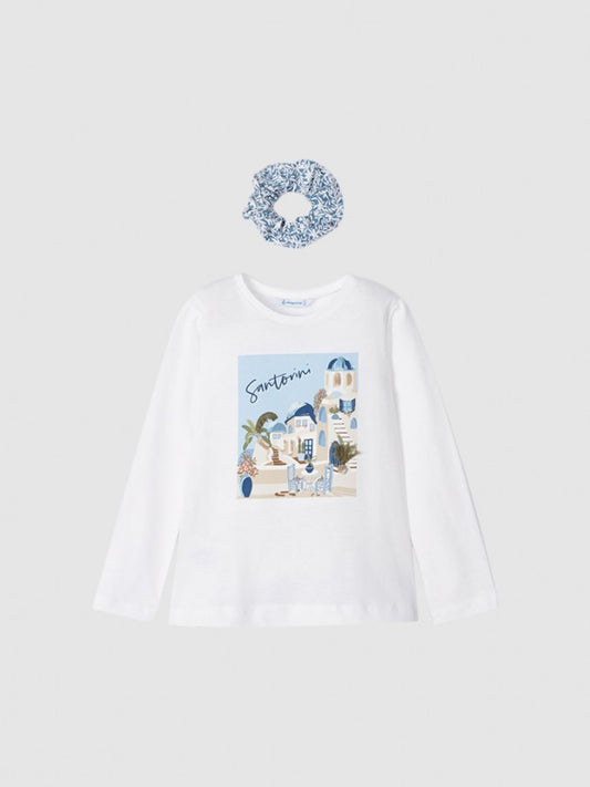 Camiseta M/L banda lazo