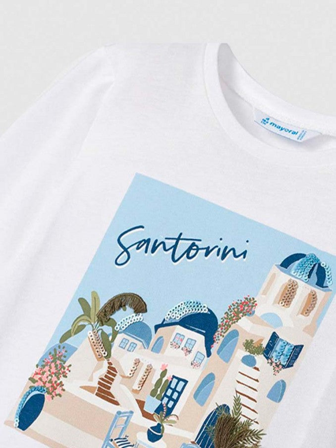 Camiseta M/L banda lazo