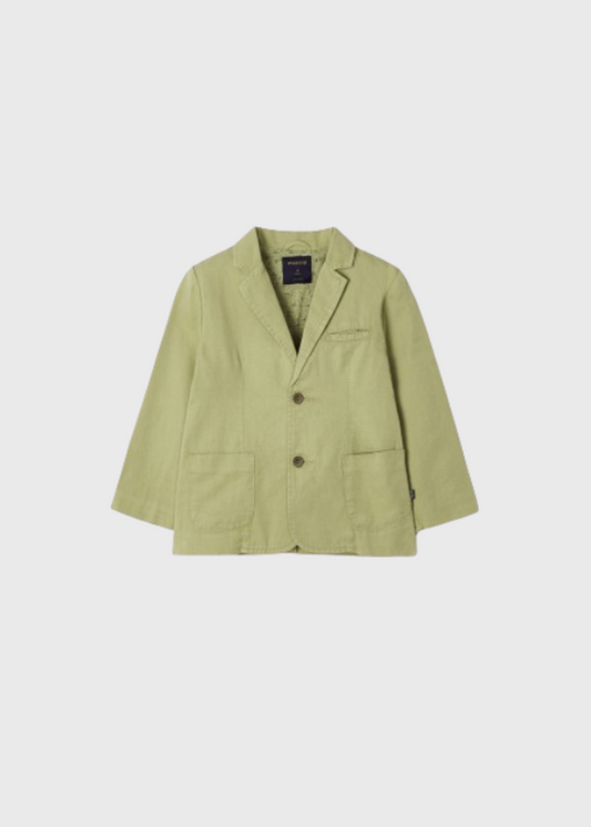 Chaqueta lino delavada