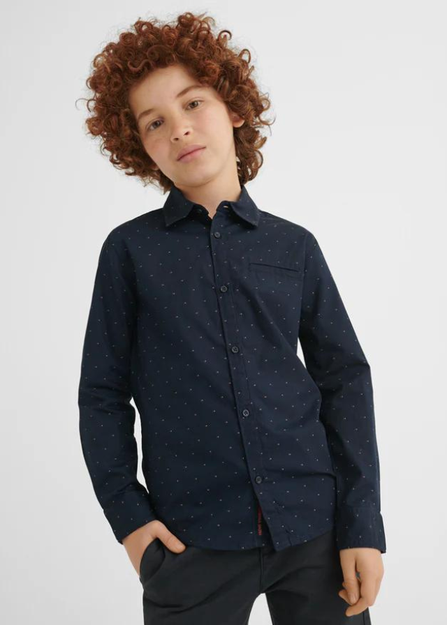 Camisa M/L estampada