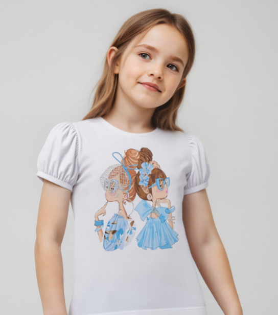 Camiseta m/c muñecas