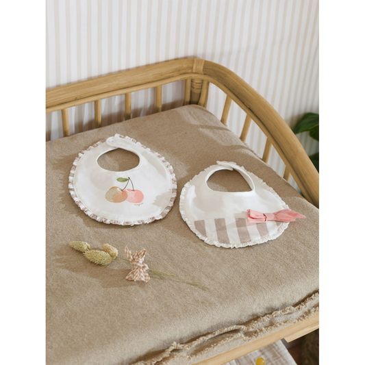 set babero niña
