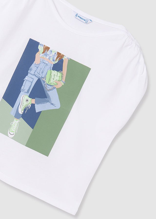 Camiseta Estampado Gráfico