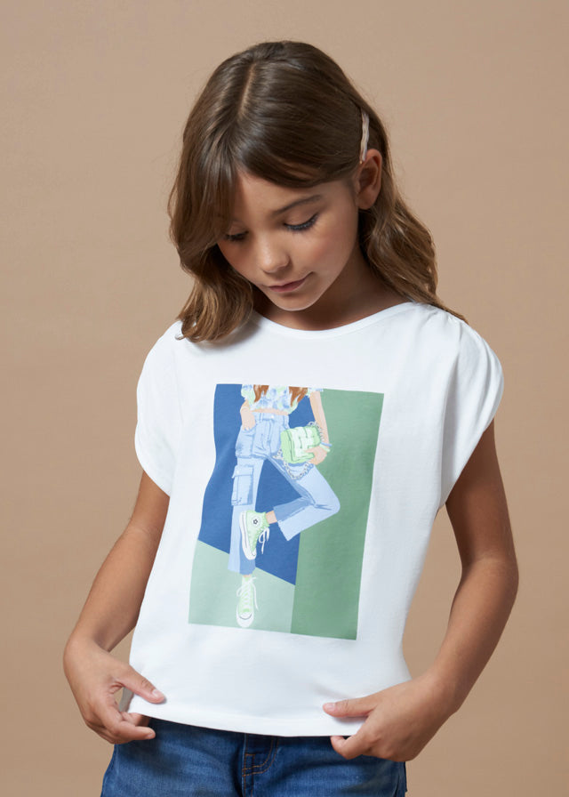 Camiseta Estampado Gráfico