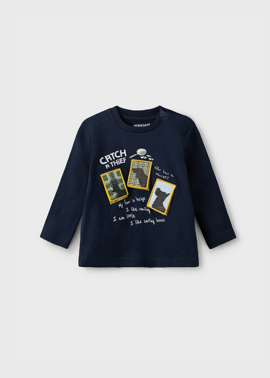 Polo M/L estampado