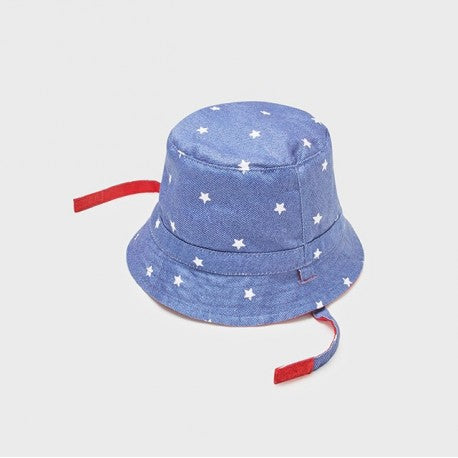 Gorro reversible "blue star"